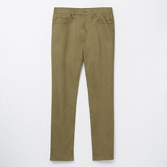 mutual weave Stretch 5 Pocket Mens Slim Fit Pant