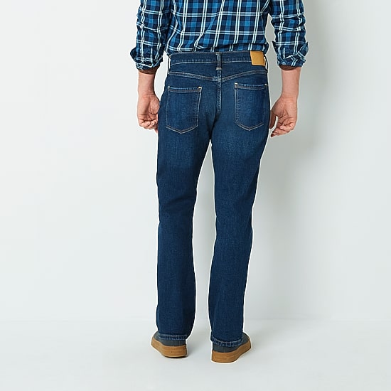mutual weave Mens Stretch Bootcut Jean