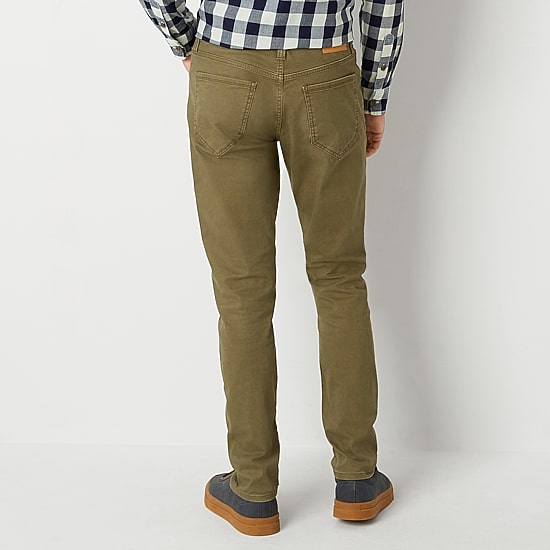 mutual weave Stretch 5 Pocket Mens Slim Fit Pant