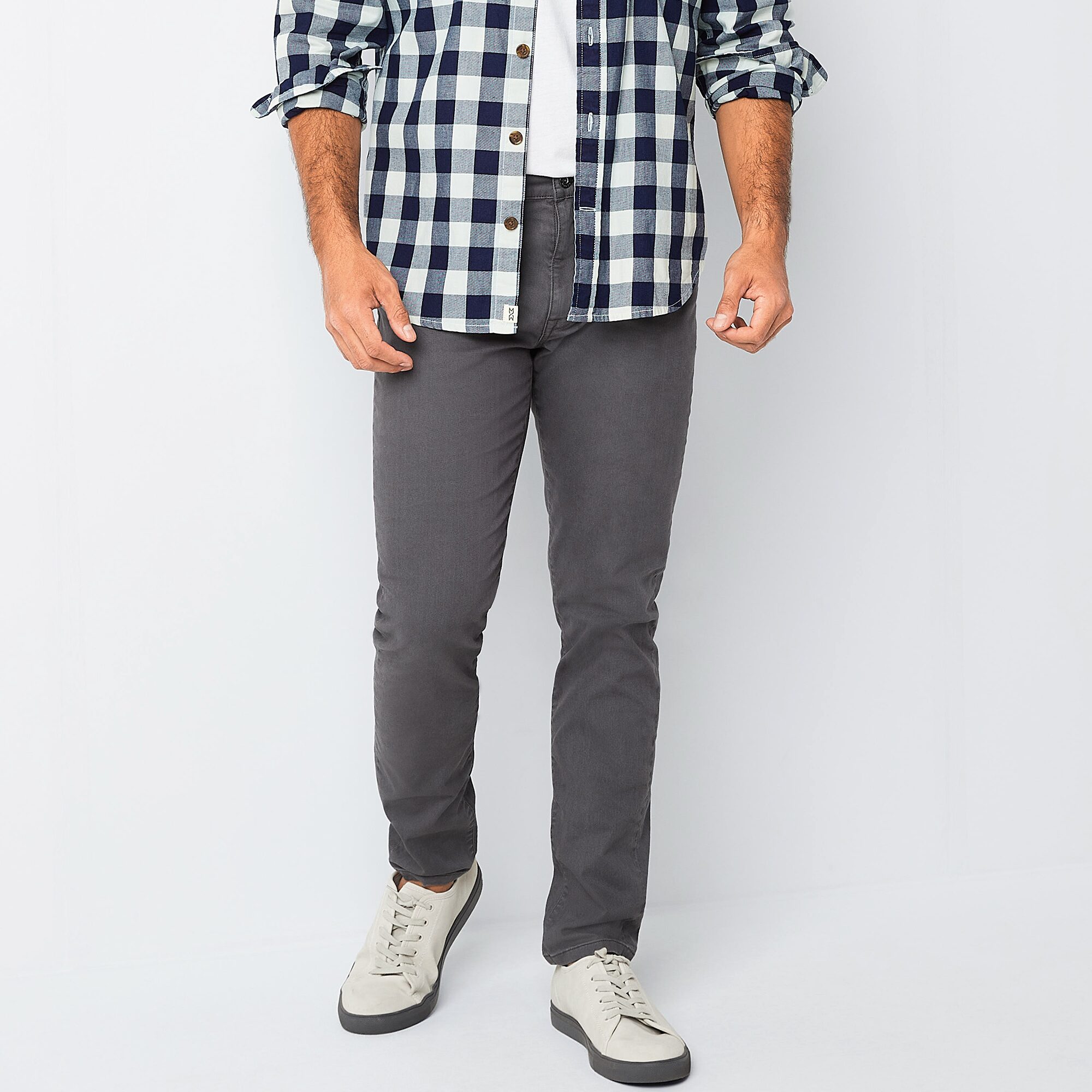 mutual weave Stretch 5 Pocket Mens Slim Fit Pant