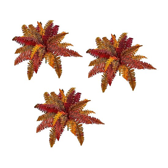 Nearly Natural 3-pc. 20" Autumn Fern Artificial Plant