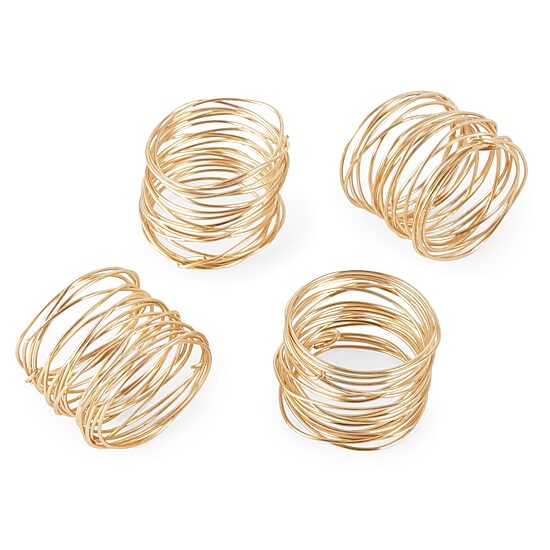 Homewear Harlow 4-pc. Napkin Rings