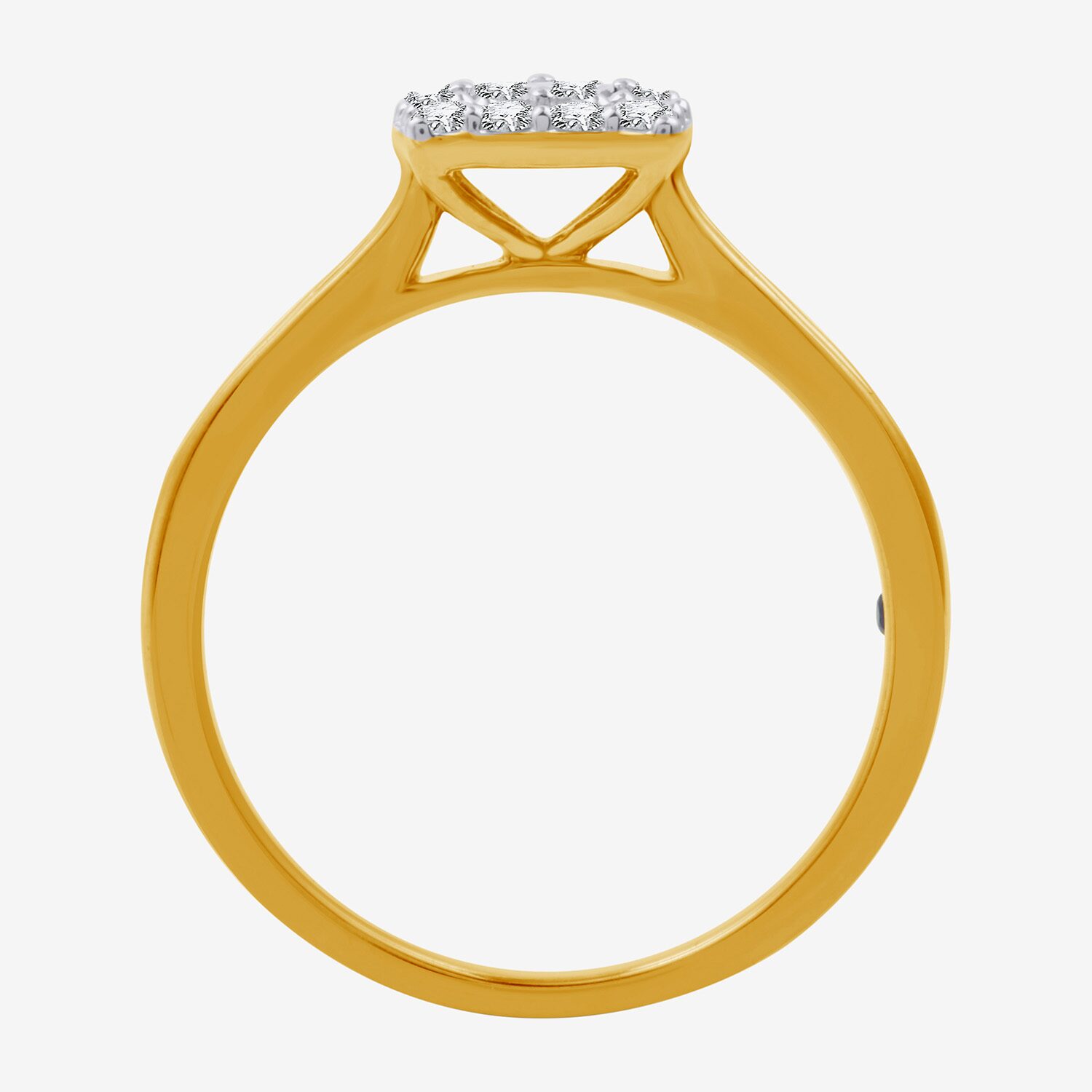 I Said Yes (H-I / I1) Womens 3/8 CT. T.W. Lab Grown White Diamond Sterling Silver or 14K Gold Over Bridal Set