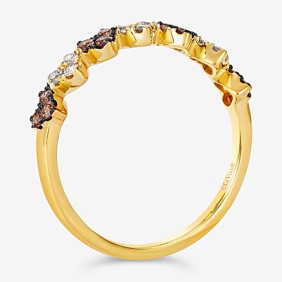Le Vian® Ring featuring Chocolate Diamonds® Nude Diamonds™ set in 14K Honey Gold™