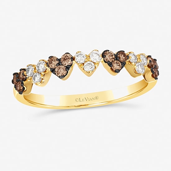 Le Vian® Ring featuring Chocolate Diamonds® Nude Diamonds™ set in 14K Honey Gold™