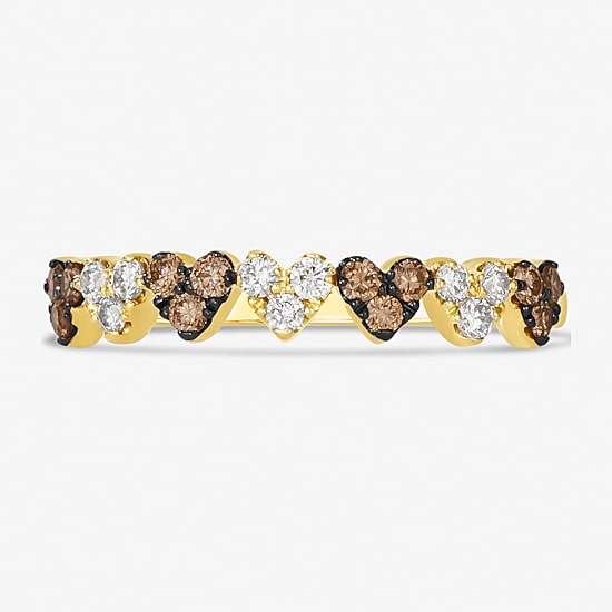 Le Vian® Ring featuring Chocolate Diamonds® Nude Diamonds™ set in 14K Honey Gold™