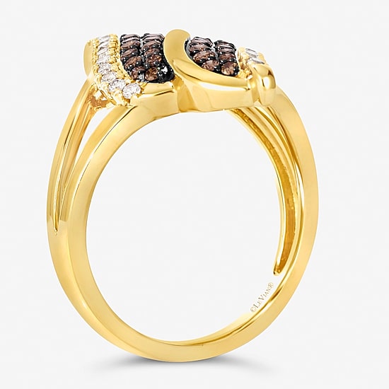 Le Vian® Ring featuring Chocolate Diamonds® Nude Diamonds™ set in 14K Honey Gold™