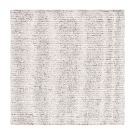 Martha Stewart Sherly Solid Hand Tufted 6' X 6' Indoor Square Area Rug