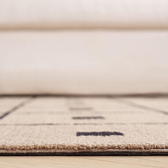 Martha Stewart Sofia Geometric Hand Tufted 6' X 6' Indoor Square Area Rug