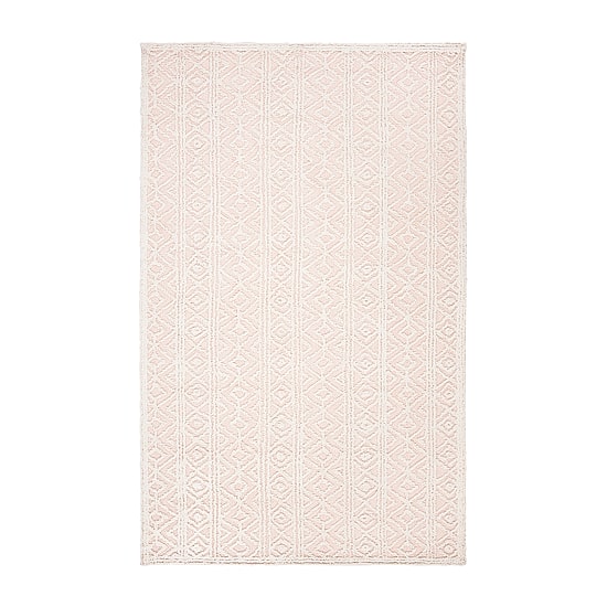 Martha Stewart Riley Bordered Hand Tufted Indoor Rectangular Area Rug