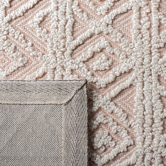 Martha Stewart Riley Bordered Hand Tufted Indoor Rectangular Area Rug