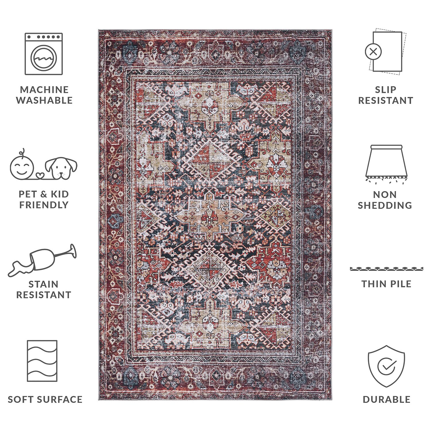 Safavieh Tucson May Indoor Rectangular Accent Rug