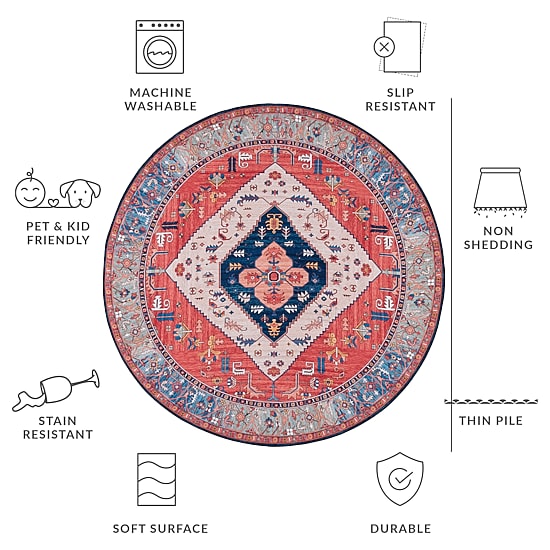Safavieh Tucson Alexa Indoor Round Area Rug