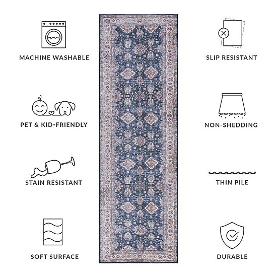 Safavieh Tucson Lee 30"X96" Indoor Rectangular Runner