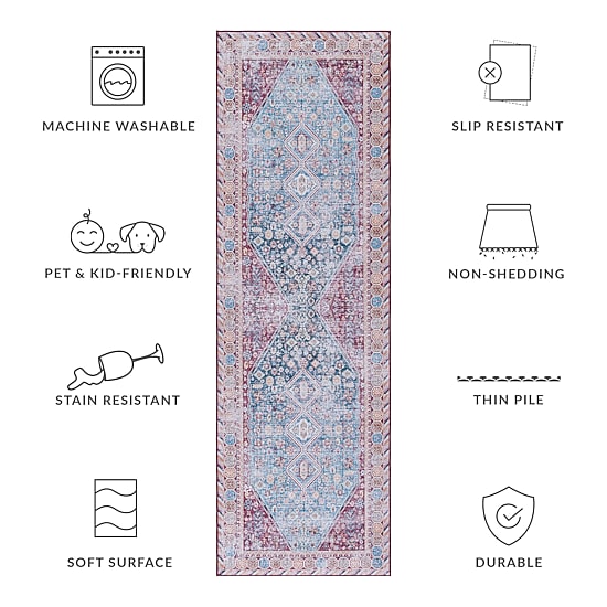 Safavieh Tucson Mellie 30"X96" Indoor Rectangular Runner