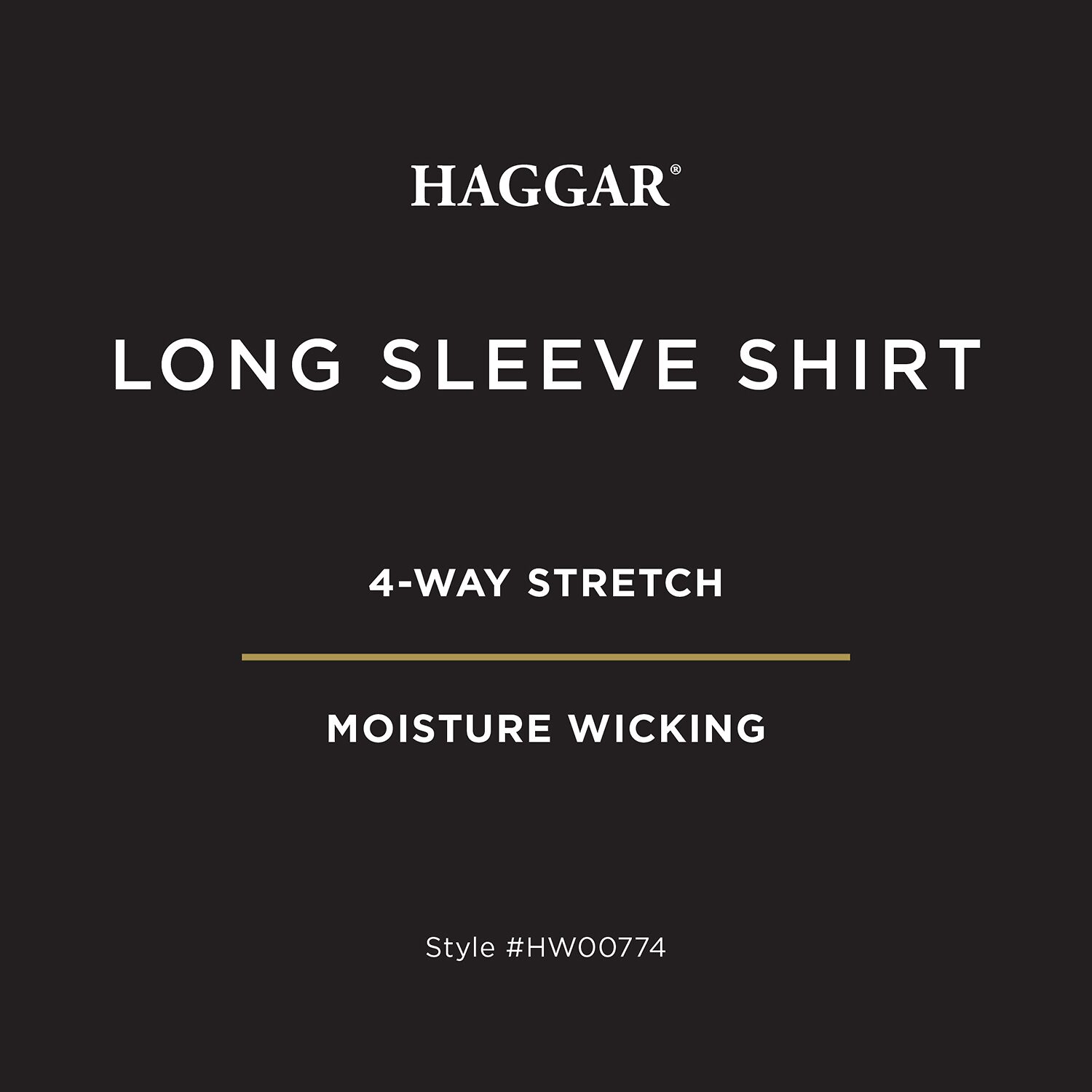 Haggar Performance Mens Long Sleeve Slim Fit Button-Down Shirt
