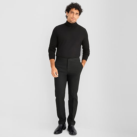 J. Ferrar Ultra Comfort Mens Stretch Fabric Slim Fit Tuxedo Pant