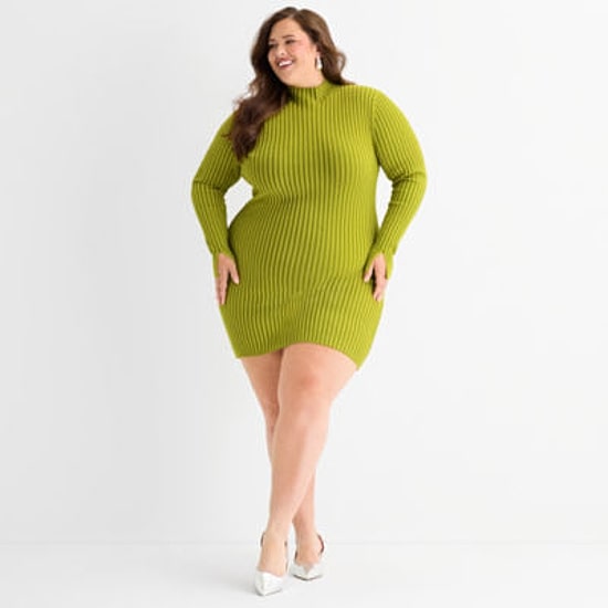 ashley graham bodycon dress Ashley Graham in Look 2 from Collection 011  our Stretch Bullet Bustier  Dress in Tortilla cotton twill and powermesh  now available at  christopherjohnrogers.com 