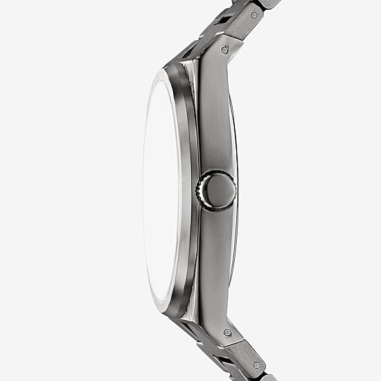 Relic By Fossil Oliver Mens Gray Bracelet Watch Zr77342