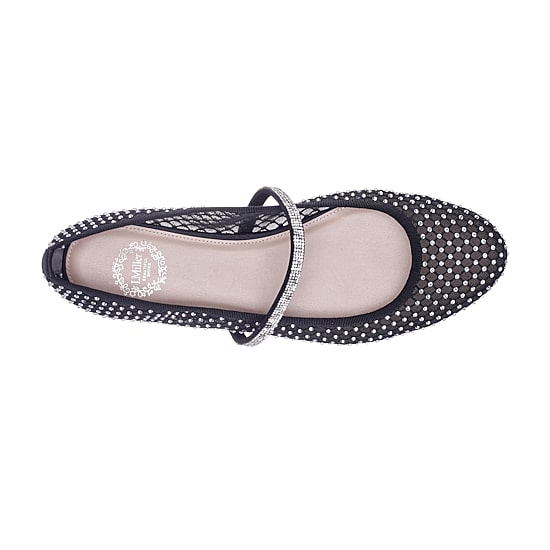 I. Miller Polley Womens Round Closed Toe Ballet Flats