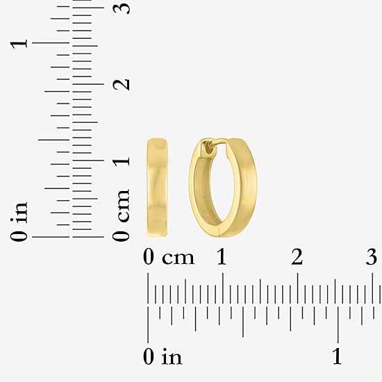 (G-H, Si2-I1) Womens 1/7 CT. T.W. Lab Grown White Diamond 14K Gold Over Silver 2 Pair Earring Set