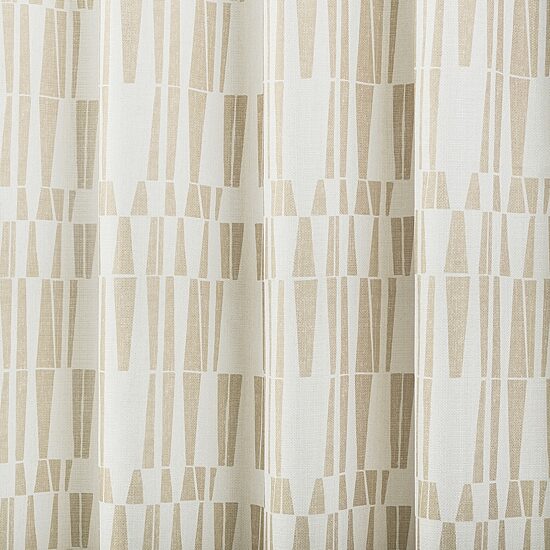 Indigo Road by Egypt Sherrod Ediz Geometric Blocks Buttonhole Shower Curtain