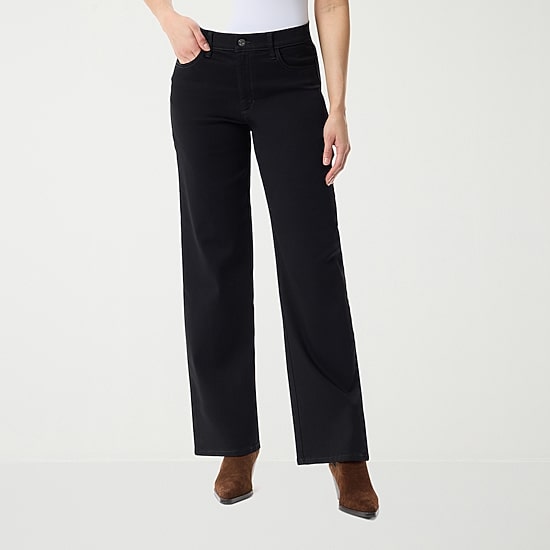 Gloria Vanderbilt Womens Mid Rise Relaxed Fit Jean