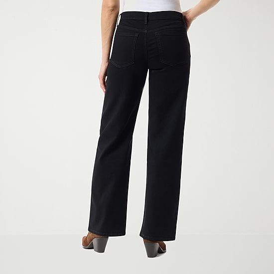 Gloria Vanderbilt Womens Mid Rise Relaxed Fit Jean