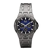 Relic By Fossil Mens Multi-Function Gray Stainless Steel Bracelet