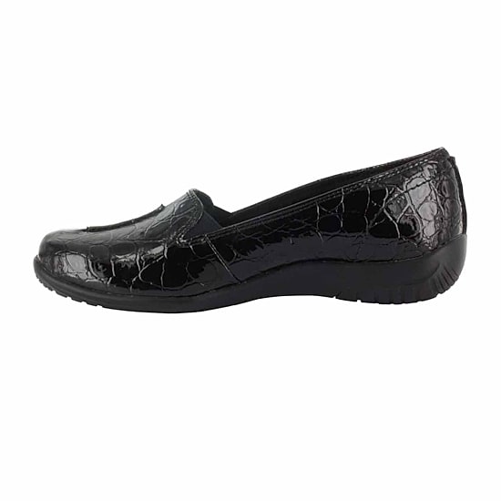 Easy Street Purpose Womens Square Closed Toe Slip-On Shoe