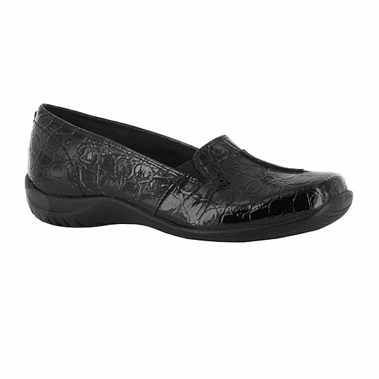 Easy Street Purpose Womens Square Closed Toe Slip-On Shoe