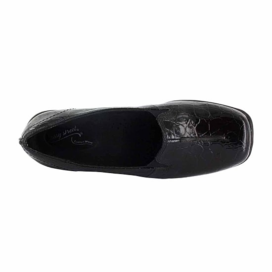 Easy Street Purpose Womens Square Closed Toe Slip-On Shoe