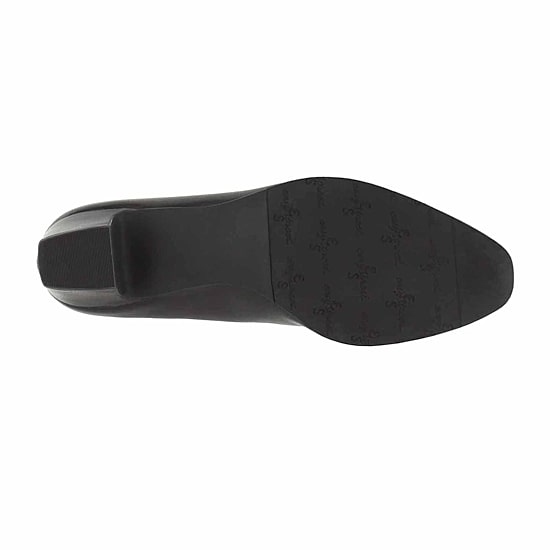 Easy Street Prim Womens Round Closed Toe Block Heel Pumps