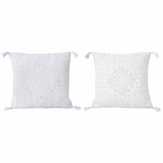 Thro by Marlo Lorenz Reversible Kerra Dot Throw Pillow