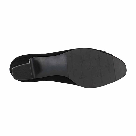 Easy Street Eloise Womens Round Closed Toe Block Heel Pumps