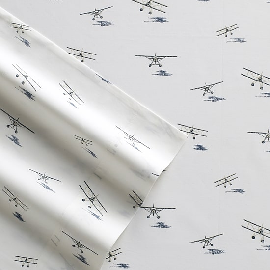 Eddie Bauer® Sea Planes 100% Cotton Percale SheetSet