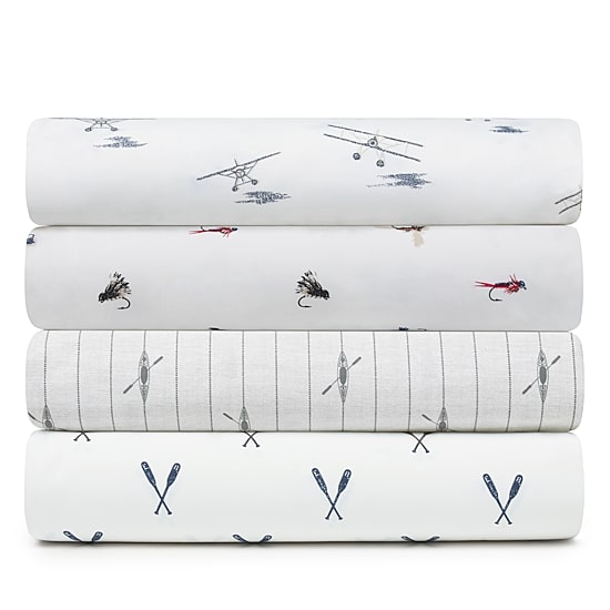 Eddie Bauer® Sea Planes 100% Cotton Percale SheetSet