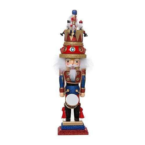Kurt Adler 20-Inch Hollywood Music Box Hat Christmas Nutcracker, One Size, Multiple Colors