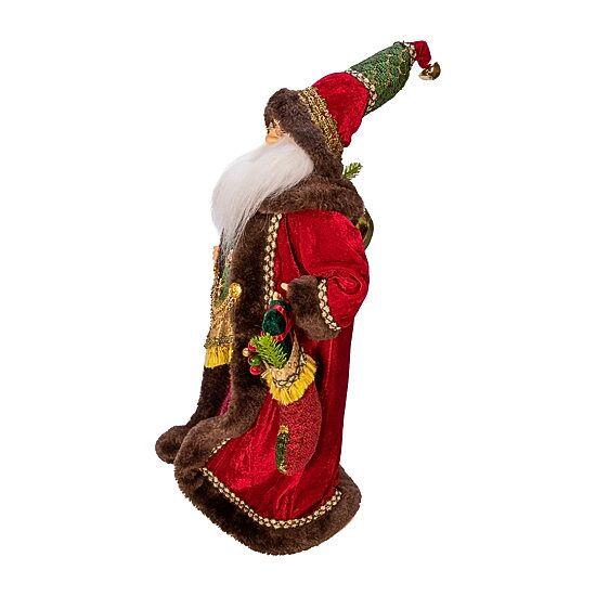 Kurt Adler 18-Inch Kringle Klaus Elegant Christmas Santa Figurine