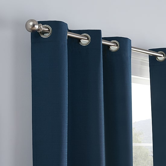 Eclipse Talisa Grommet Top Energy Saving 100% Blackout Set of 2 Curtain Panel