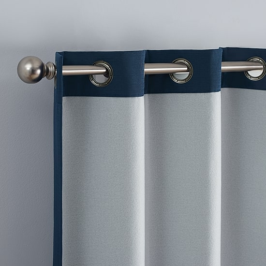 Eclipse Talisa Grommet Top Energy Saving 100% Blackout Set of 2 Curtain Panel