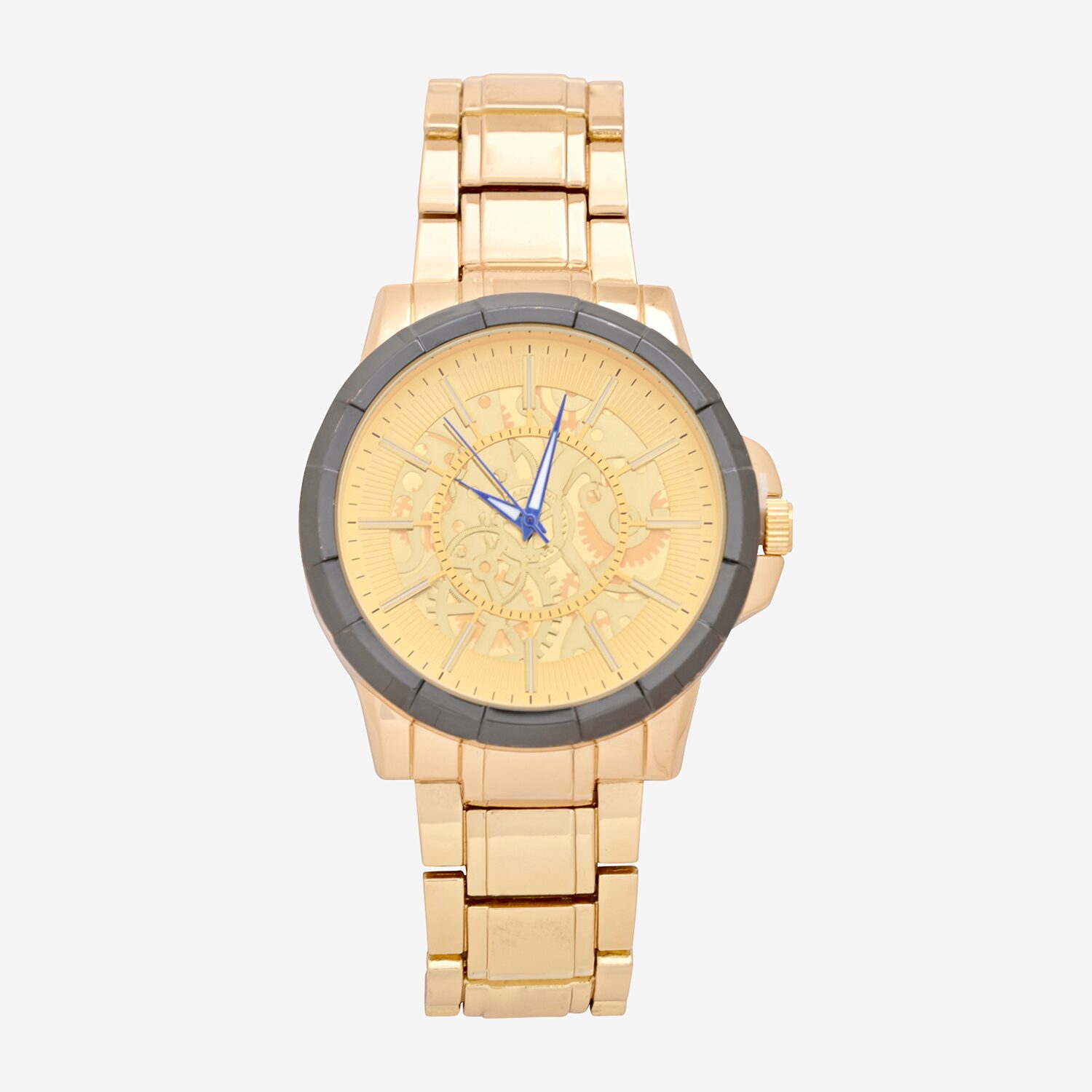 Mens Gold Tone 3-pc. Watch Boxed Set Mac7100jc
