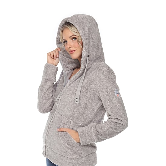 White Mark Womens Hooded Midweight Quilted Coat