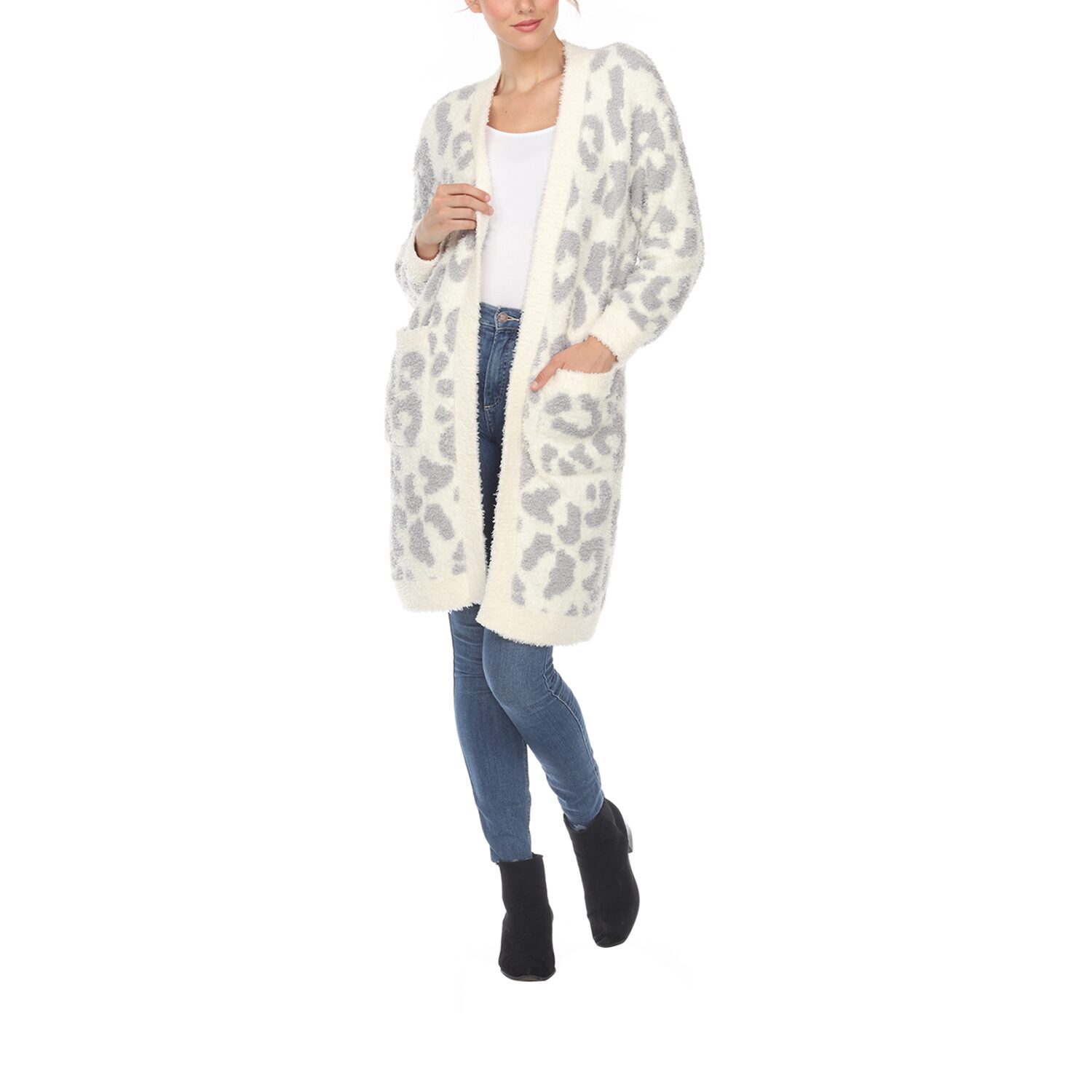 White Mark Womens Midweight Coat