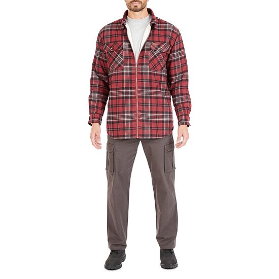 Smiths Workwear Sherpa Flannel Mens Midweight Work Jacket