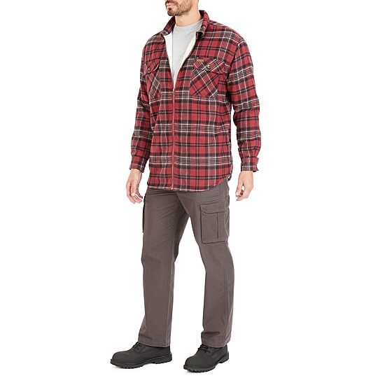 Smiths Workwear Sherpa Flannel Mens Midweight Work Jacket