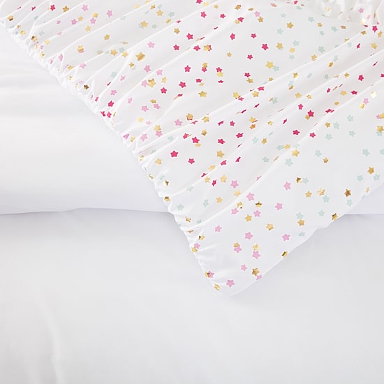 Urban Playground Iridescent Stars Embellished Comforter Set