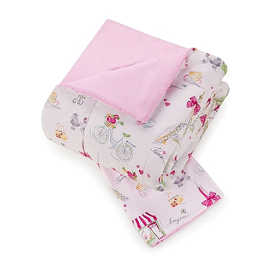 Urban Playground Pretty In Paris Reversible Comforter Set