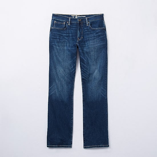 mutual weave Mens Stretch Bootcut Jean
