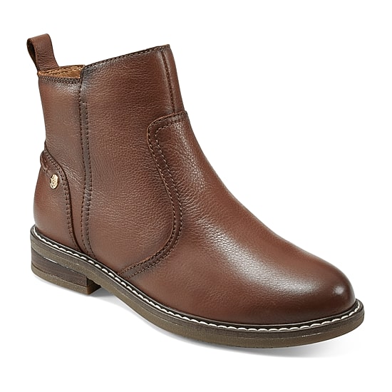 Easy Spirit Womens Juna Stacked Heel Booties